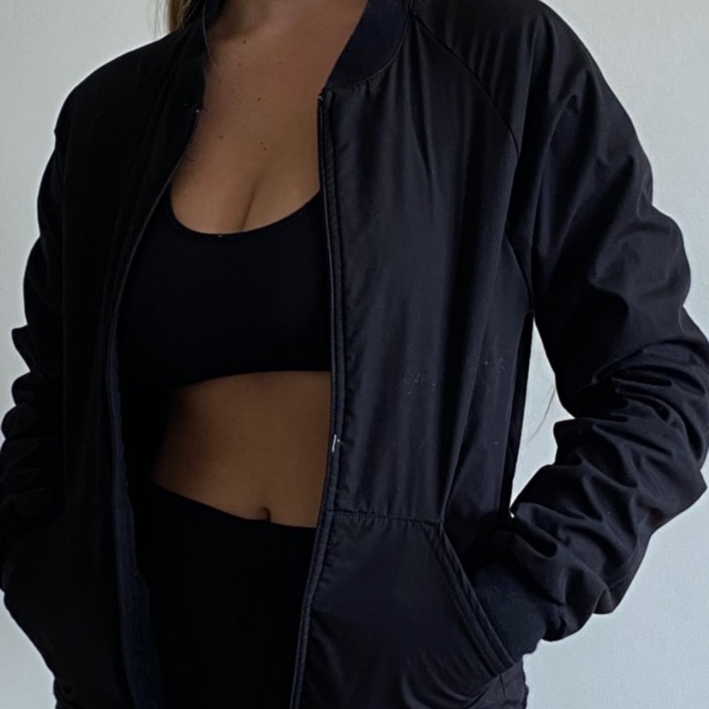 American apparel bomber jacket